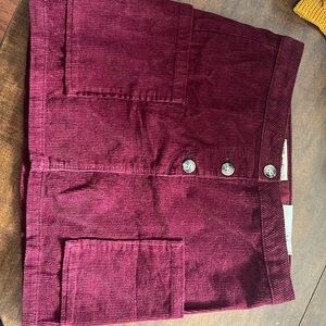 Girls Zara corduroy mini skirt 11/12